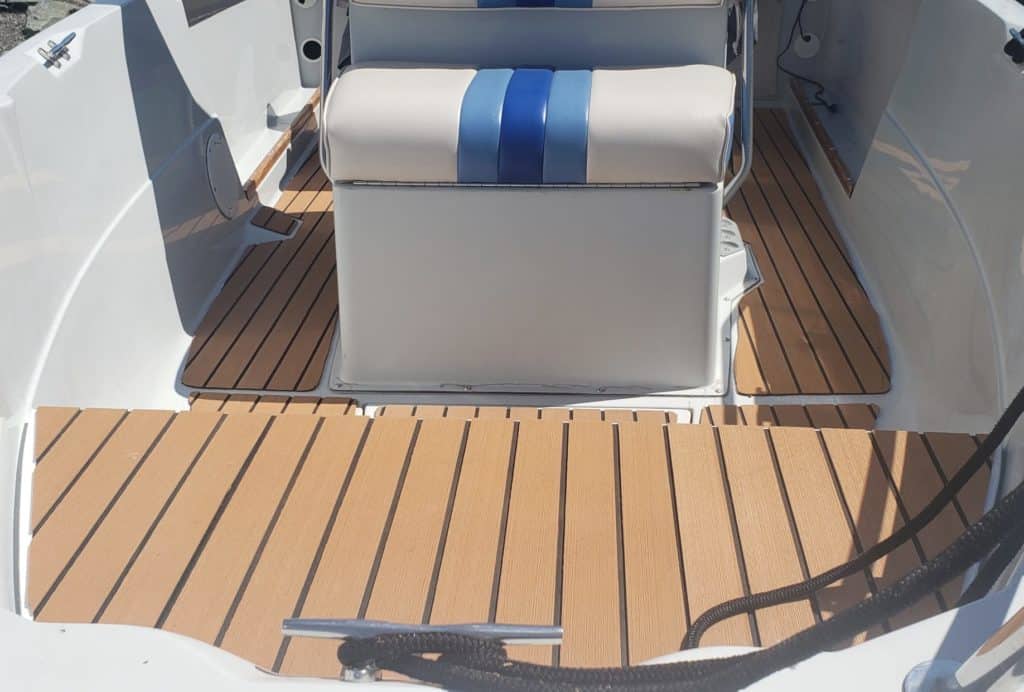 New Flooring in the Tender