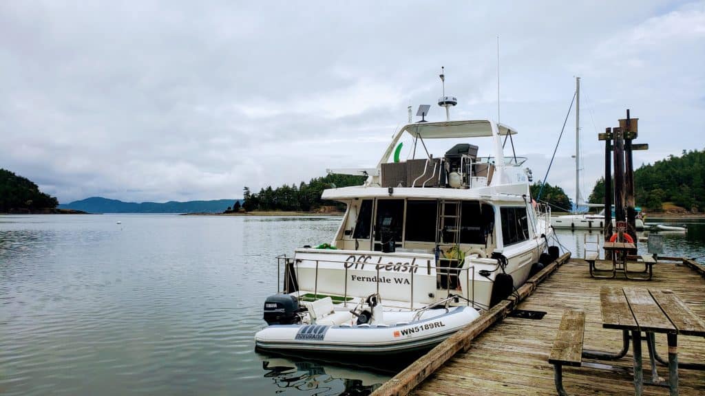 Stuart Island for a couple of nights