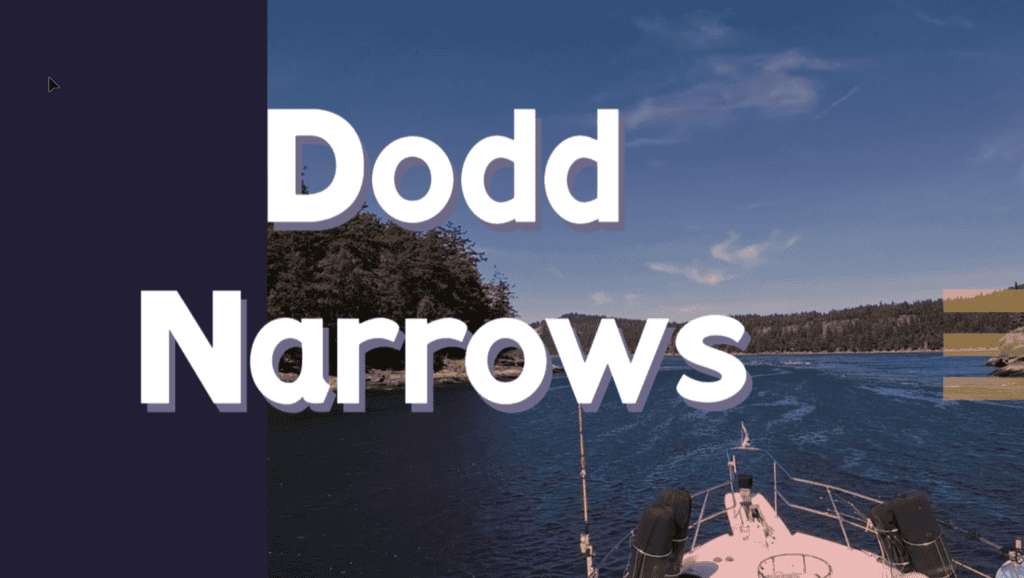 Dodd Narrows – Video from August 2023