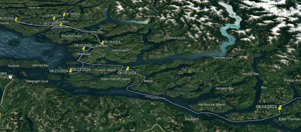 Exploring the Broughtons with the Bellingham Yacht Club: A 9-Night Adventure