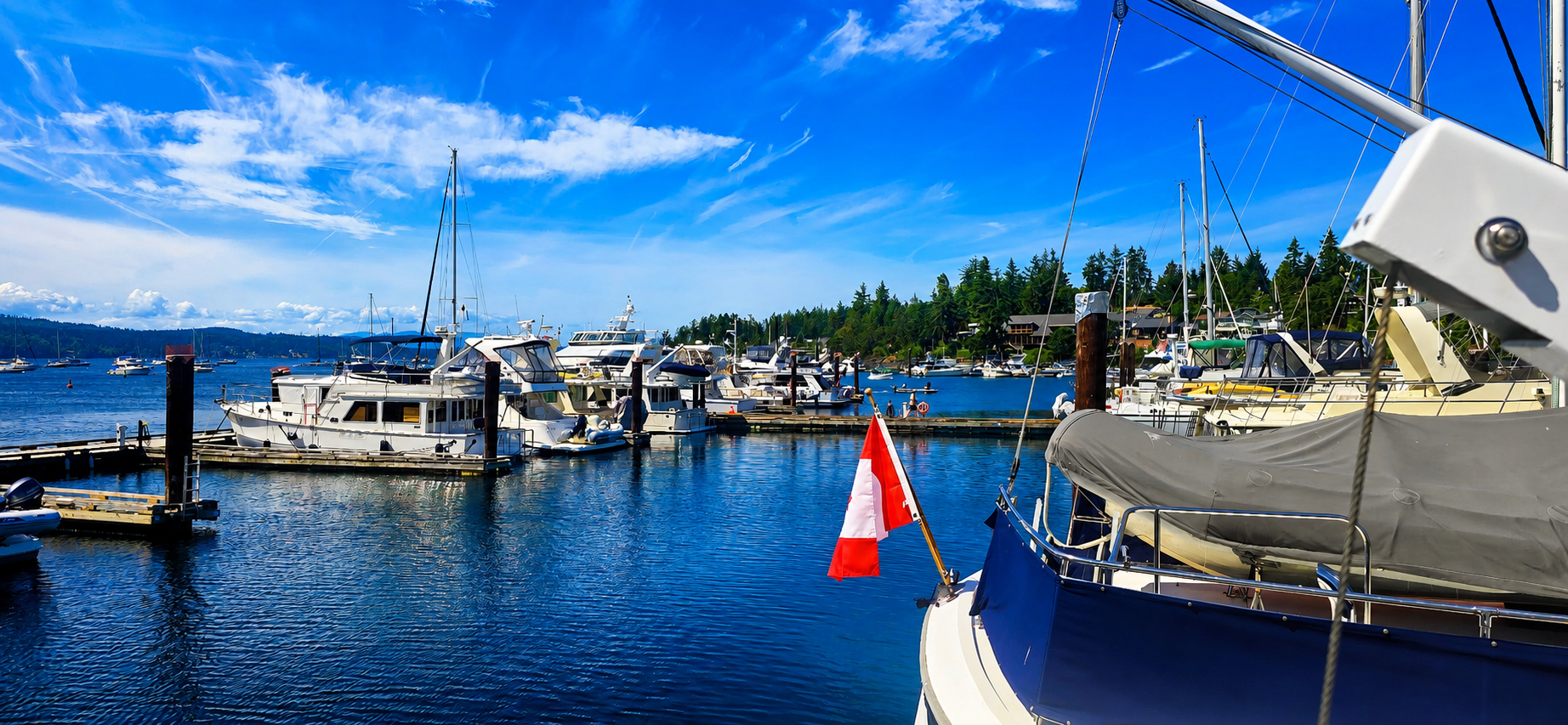 Anglers Anchorage Marina at Brentwood Bay